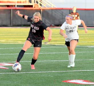 Big Red rolls on senior night